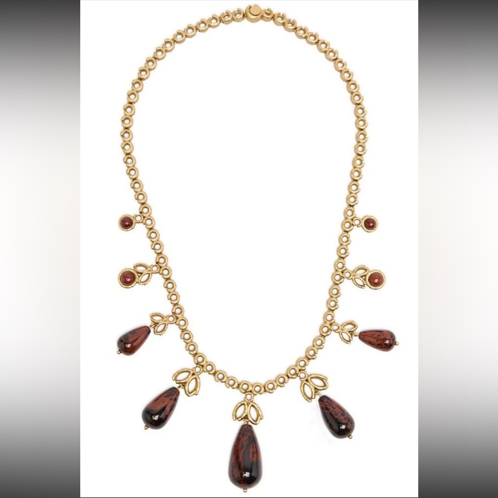 New $550 Zimmermann 14kt. Gold-plated Charm Necklace - Picture 4 of 6